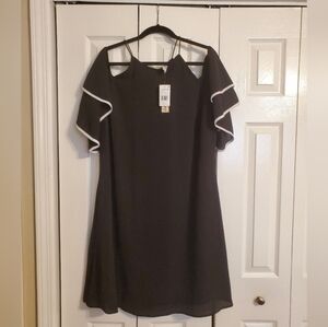 Love Squared Black and White Dress. NEW!